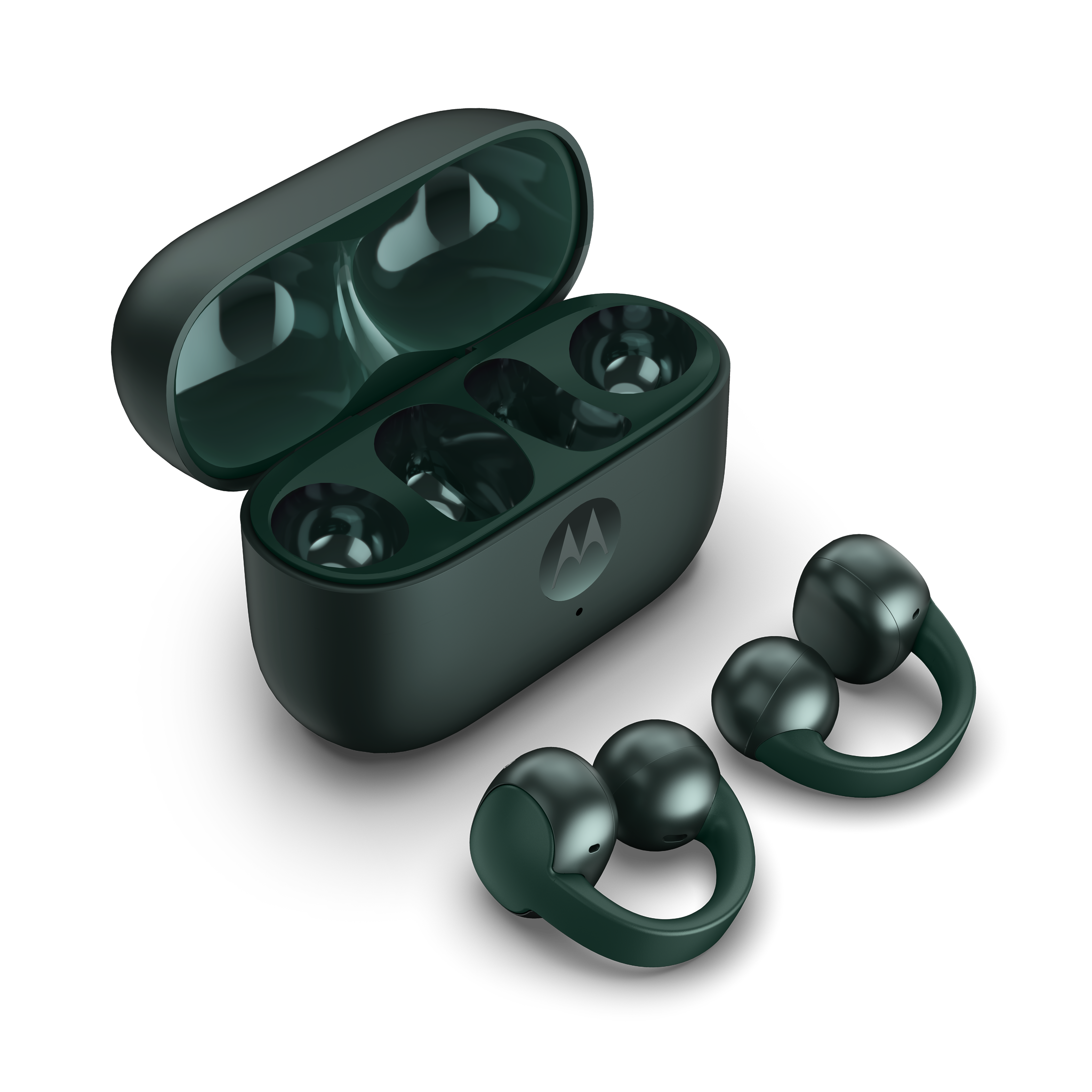 2025_OBOE_BasicPack_Case 3-4 View_Open_Buds Out_Trekking Green